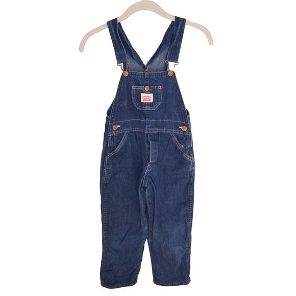 Kids Vintage Denim Overalls Size 4T-5 - Picture 1 of 3